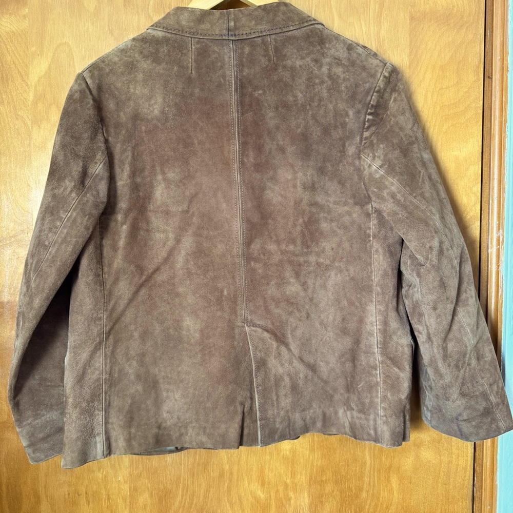 Italian Market Vintage Suede Women’s Jacket - Picture 10 of 16